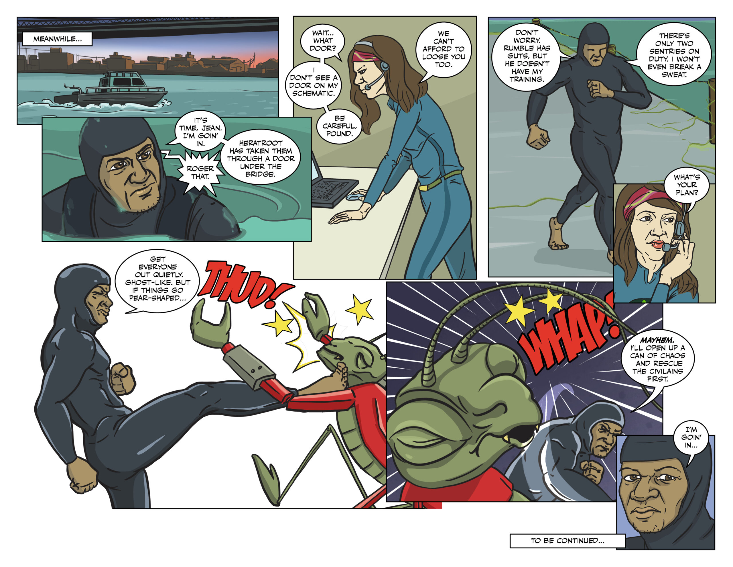 Partners 5 comic page
