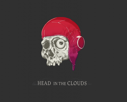 Skull - Head in the Clouds